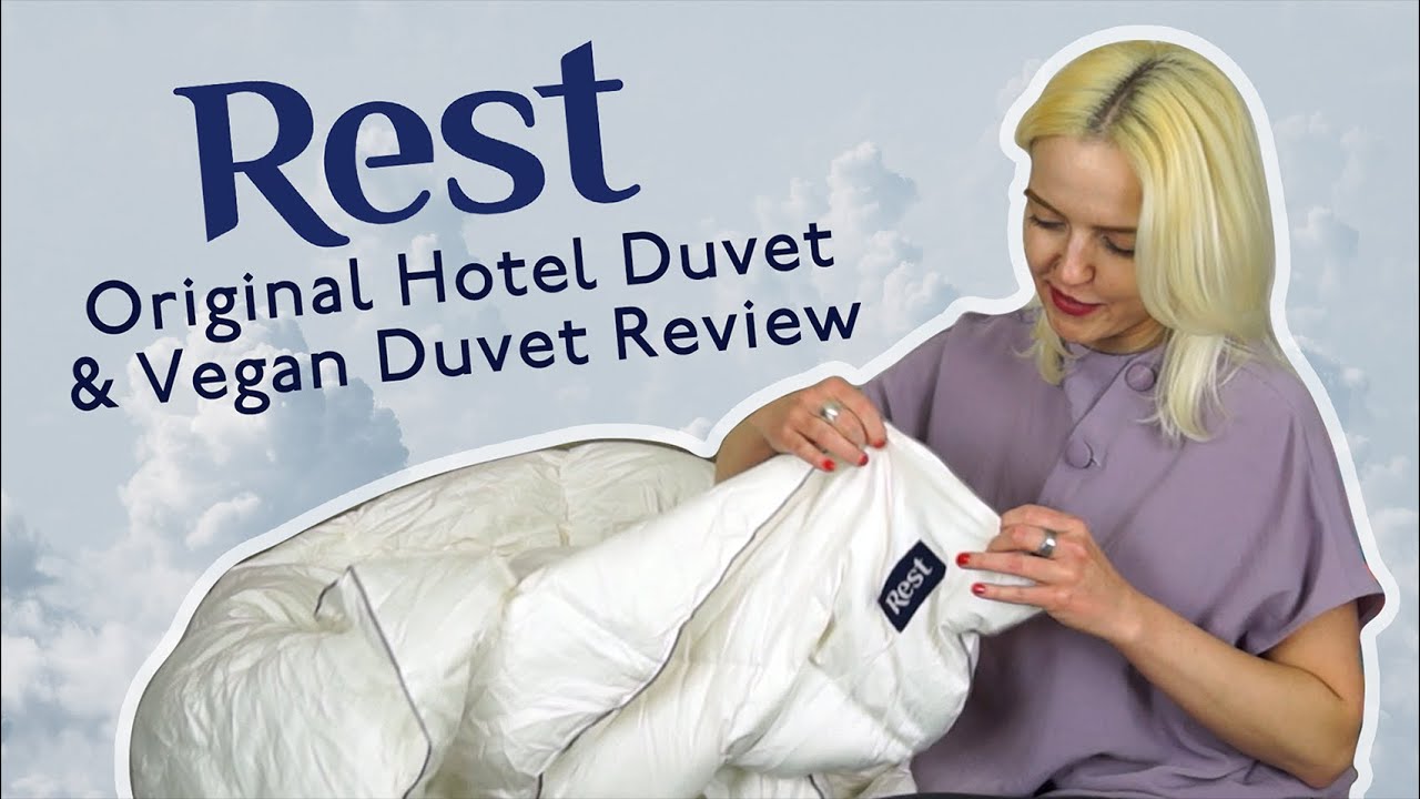 Rest Duvet Original Hotel Duvet + Vegan Duvet Unboxing & Review YouTube