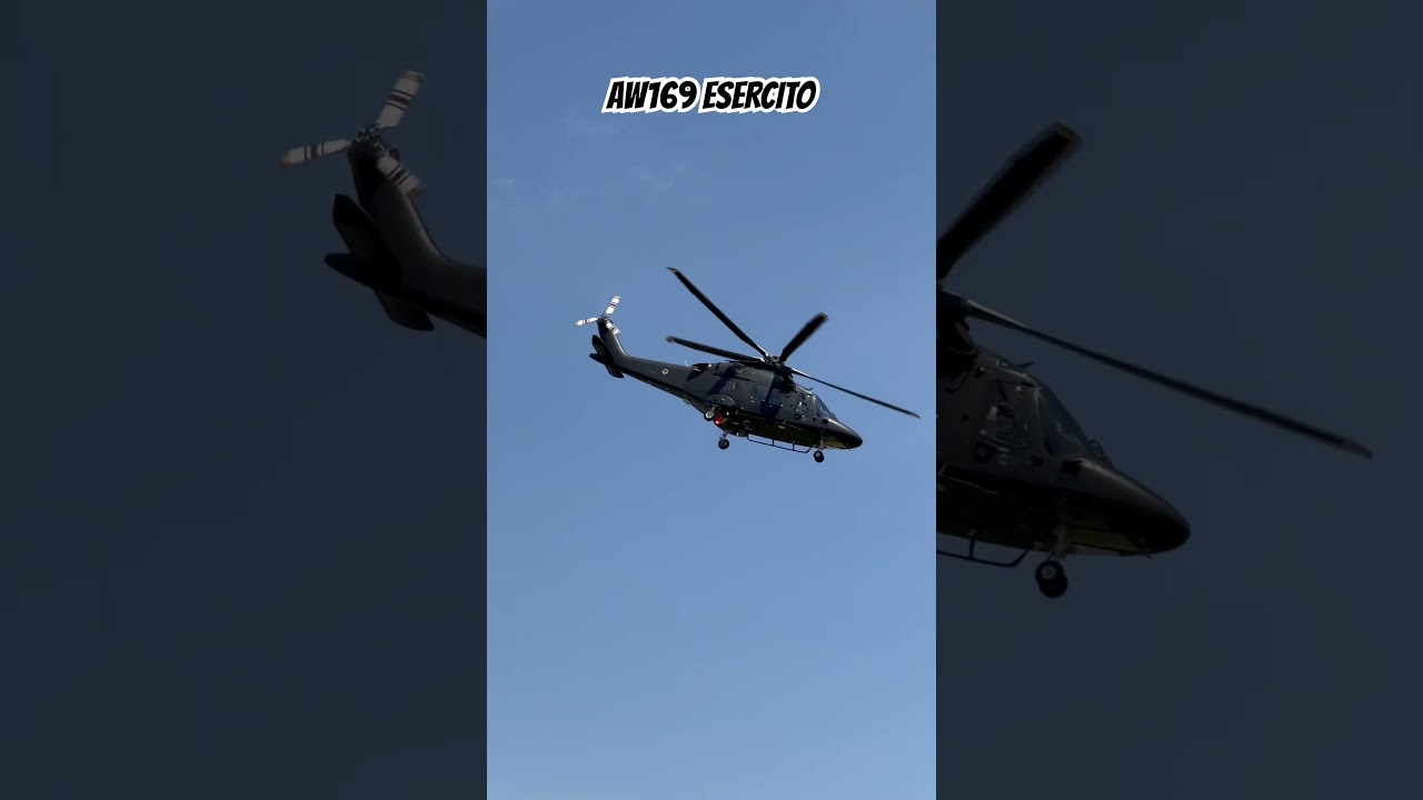 Leonardo AW169 Esercito Performance Take Off 🚁