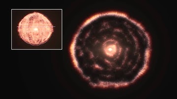 Slicing through a 3D ALMA view of the material around the red giant star R Sculptoris