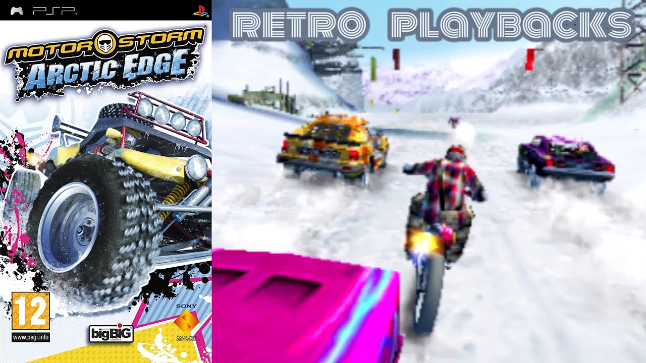 MotorStorm Arctic Edge / Sony PSP Framemeister YouTube