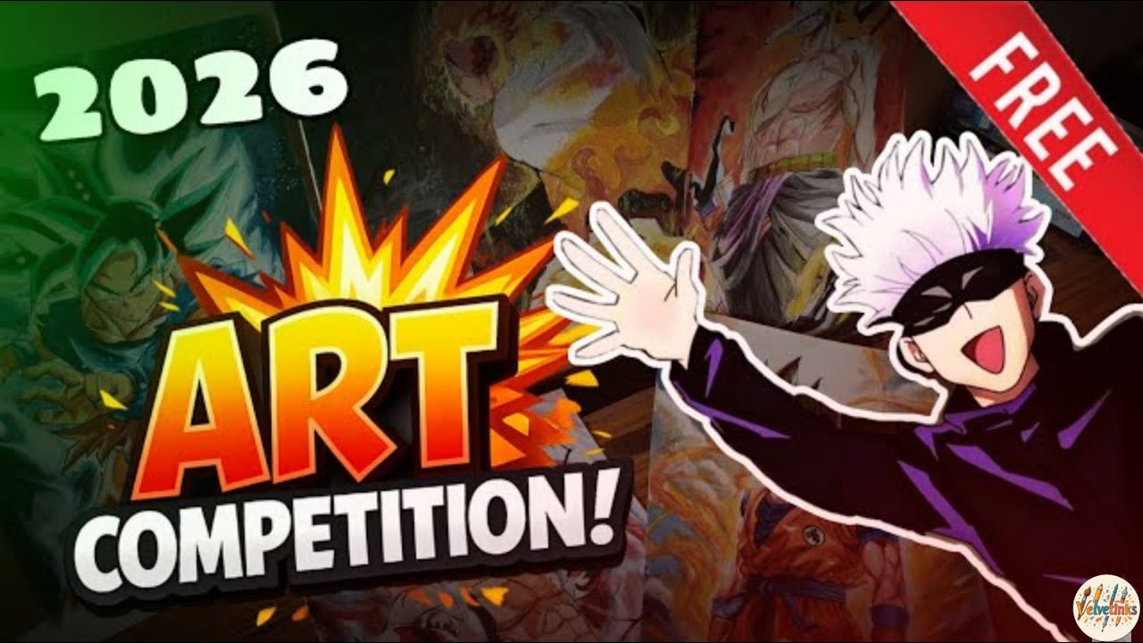 2026’s BIGGEST Anime Art Competition 😱 (FREE ENTRY)