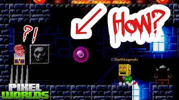 TIPS AND TRICKS IN THE BLACK TOWER + NEW GLITCH!? | Pixel Worlds