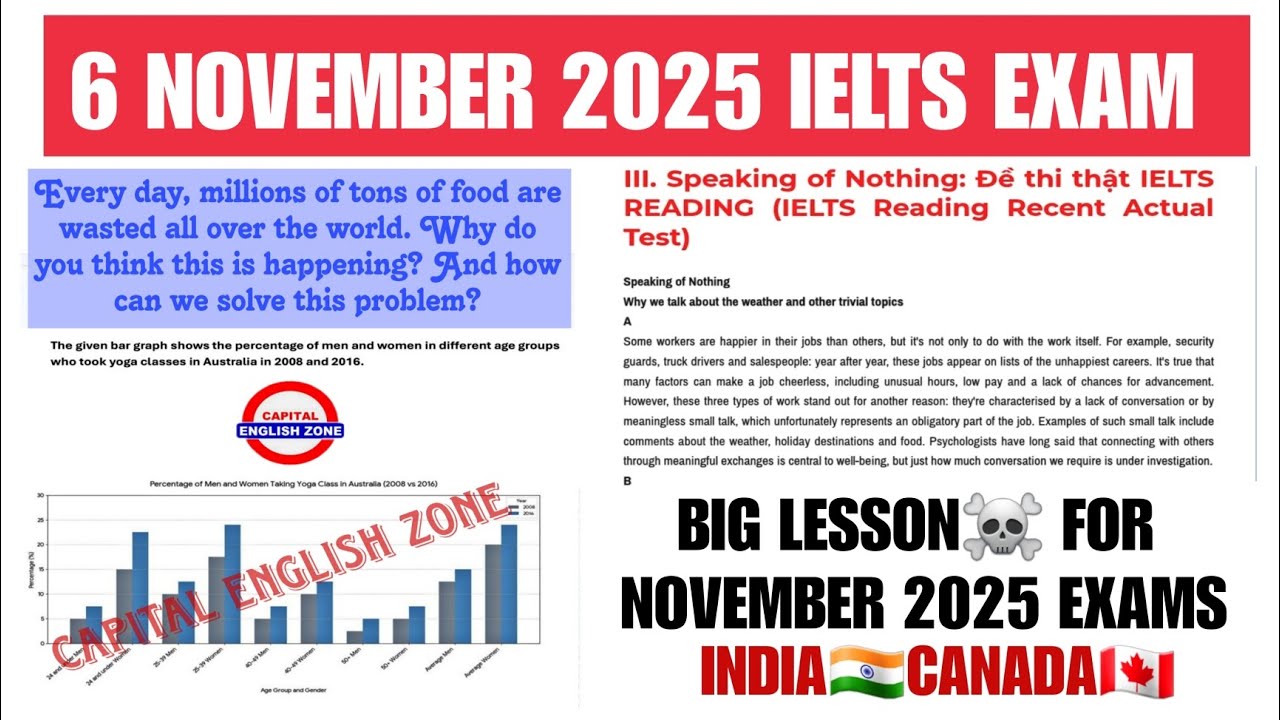 Ответы на экзамен IELTS от 6 ноября | Прогноз на экзамен IELTS от 6 ноября | Обзор экзамена IELTS...