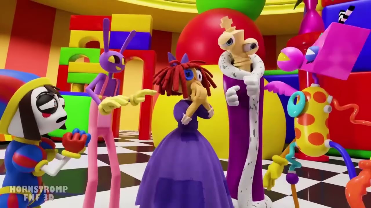 KAUFMO DARK ORIGIN STORY?! The Amazing Digital Circus Animation