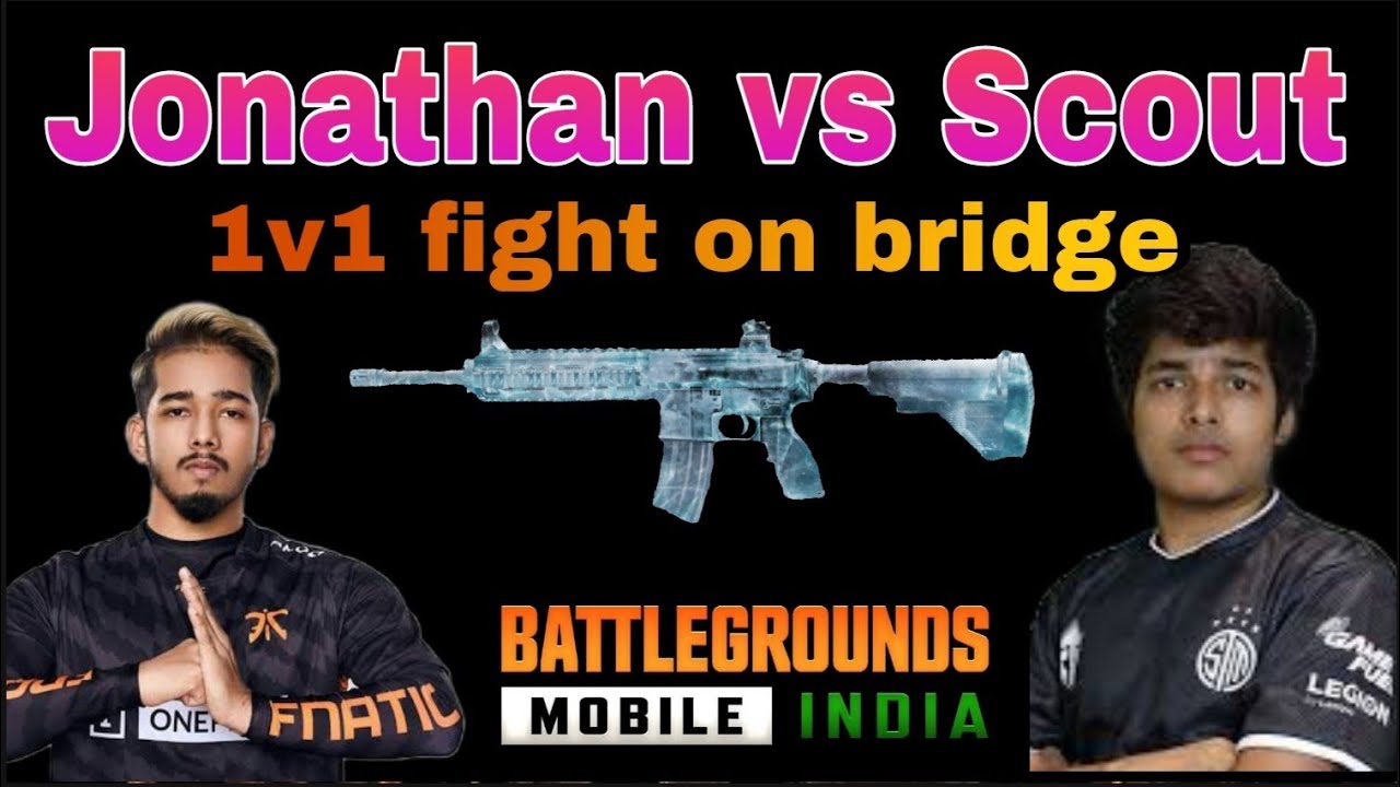 Jonathan vs Scout 1v1 battle | #BGMIGupShup - YouTube