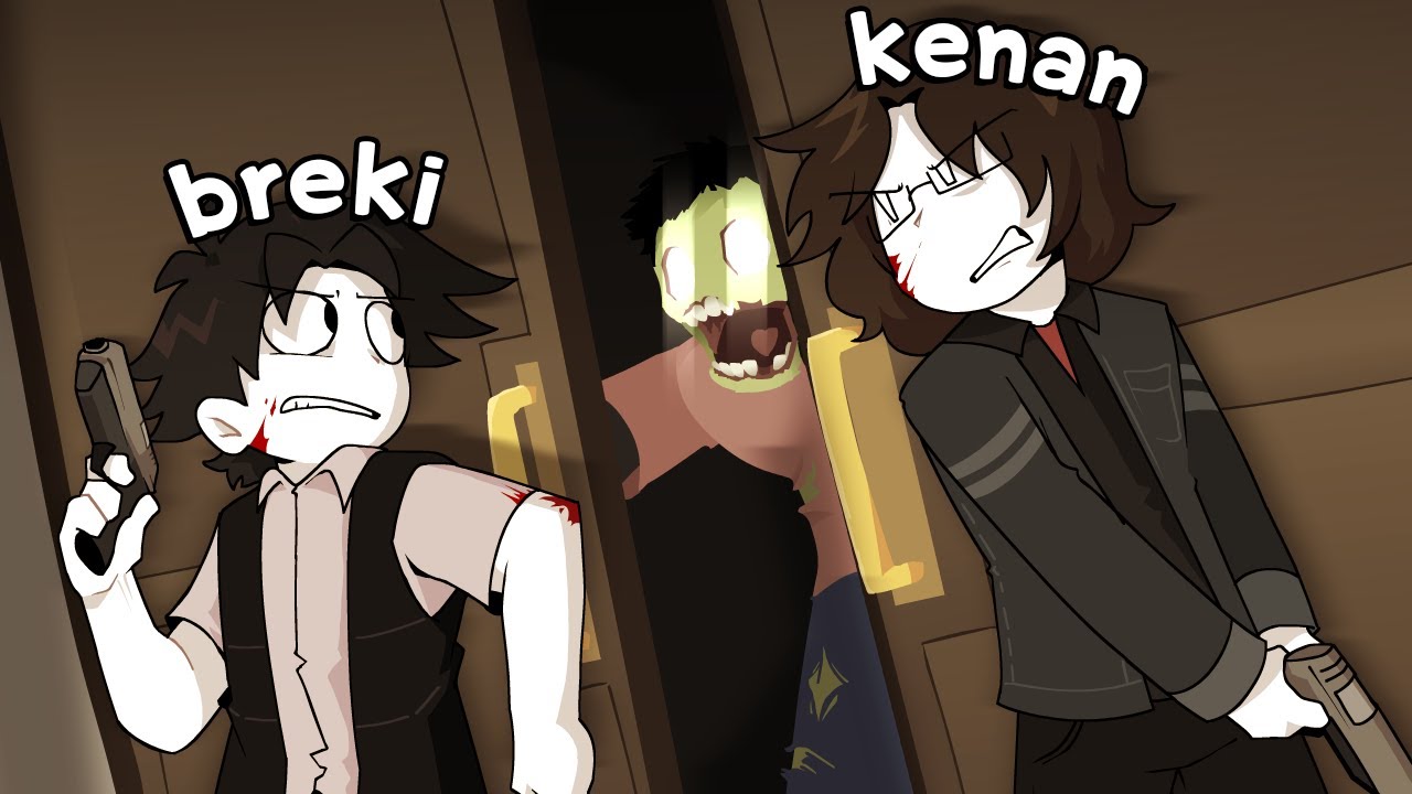 2 tabacudo falhando em SOBREVIVER no Resident Evil (ft.breki)