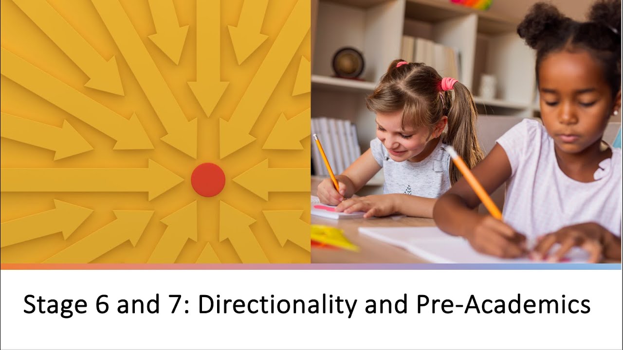 Stage 6 and 7: Directionality and Pre-Academics - YouTube
