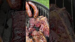 No barbecue here, just a proper South African braai.#food #viralvideo #dinner #update