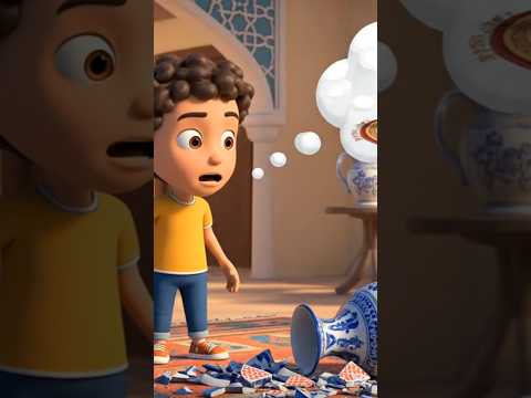  كرتون تصميمي أطفال     الصدق