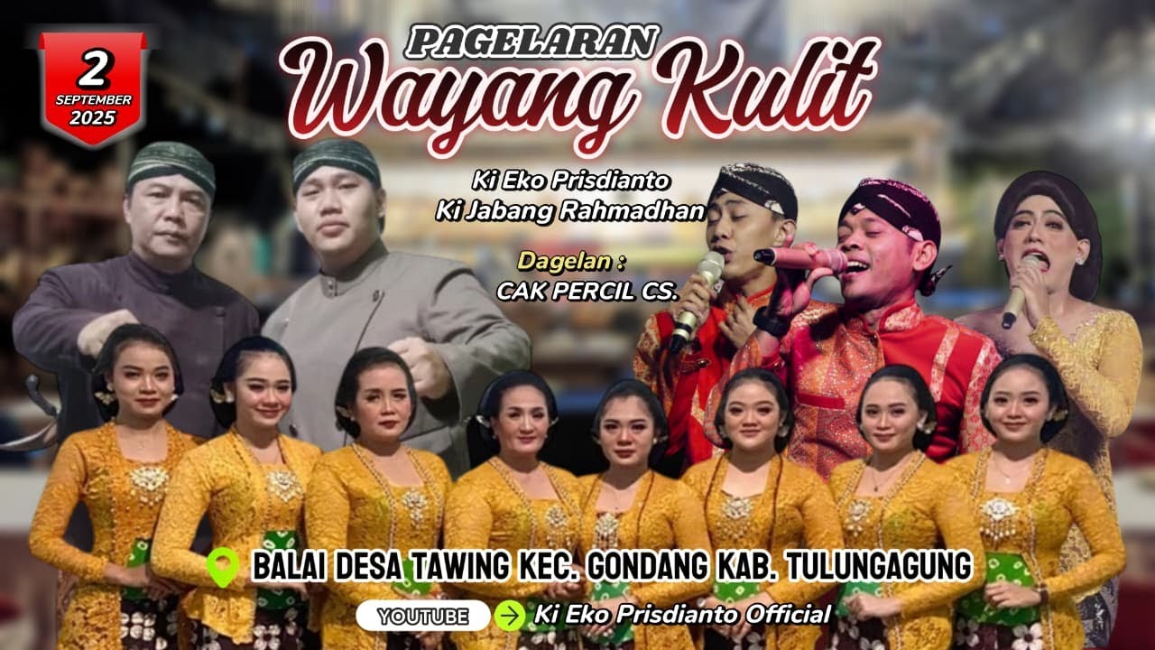 🔴 WAYANG KULIT KI EKO PRISDIANTO | CAK PERCIL CS | BALDES TAWING KEC. GONDANG KAB. TULUNGAGUNG