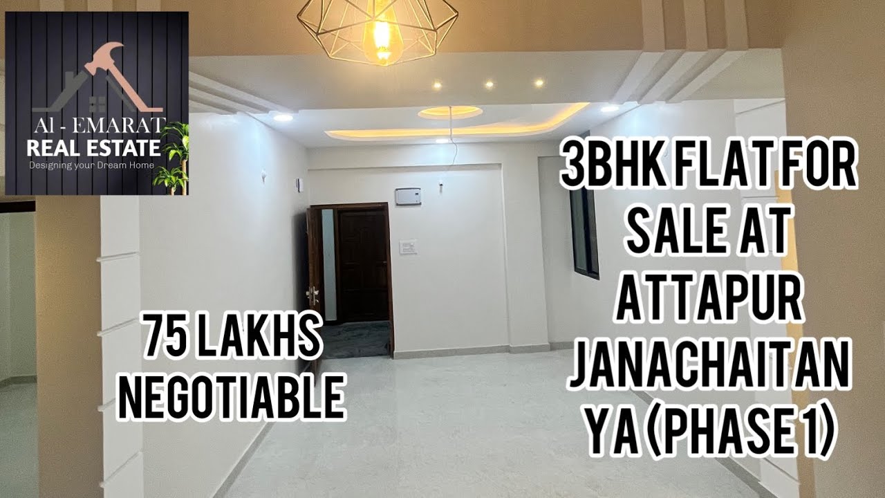 3bhk flat for sale at Attapur janachaitanya phase 1 Hyderabad