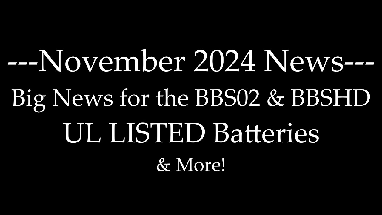 November E-bike News: HUGE Bafang Announcement!! UL Listed Batteries....Toseven Motors Announcement