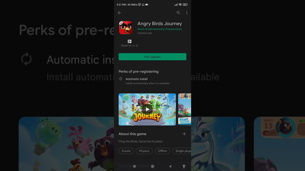 Bruh ( Angry Birds Journey is coming on android )