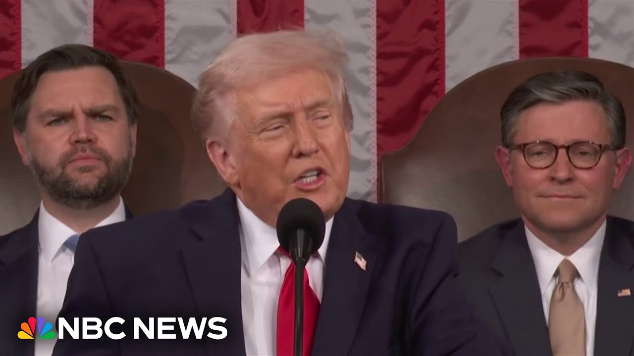 Trump says enemies of the U.S. are scared during State of the Union speech