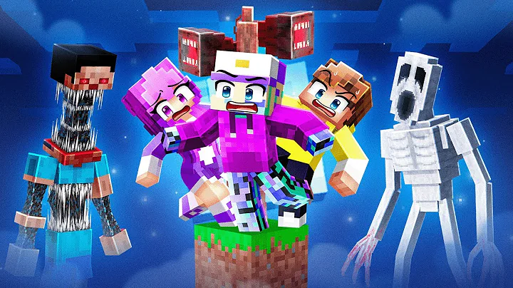 Minecraft ONE BLOCK with Every Horror Mod…