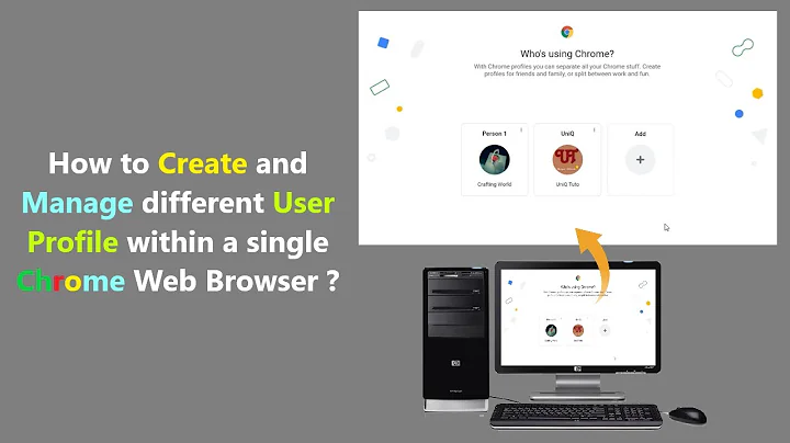 How to Create and Manage different User Profile within a single Chrome Web Browser ?
