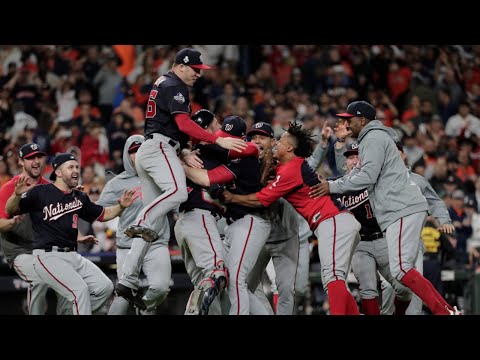 Washington Nationals win the World Series and DC celebrates