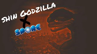 shin Godzilla recreation on spore