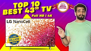 Top 10 best 43 inch Smart TV Full HD & 4K | Budgets 4K TV | Premium 4K 43 TV | Hindi