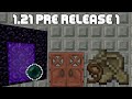 Minecraft 1.21 Pre-release 1 - Leadable Boats in Java &amp; Huge Nether Portal Changes