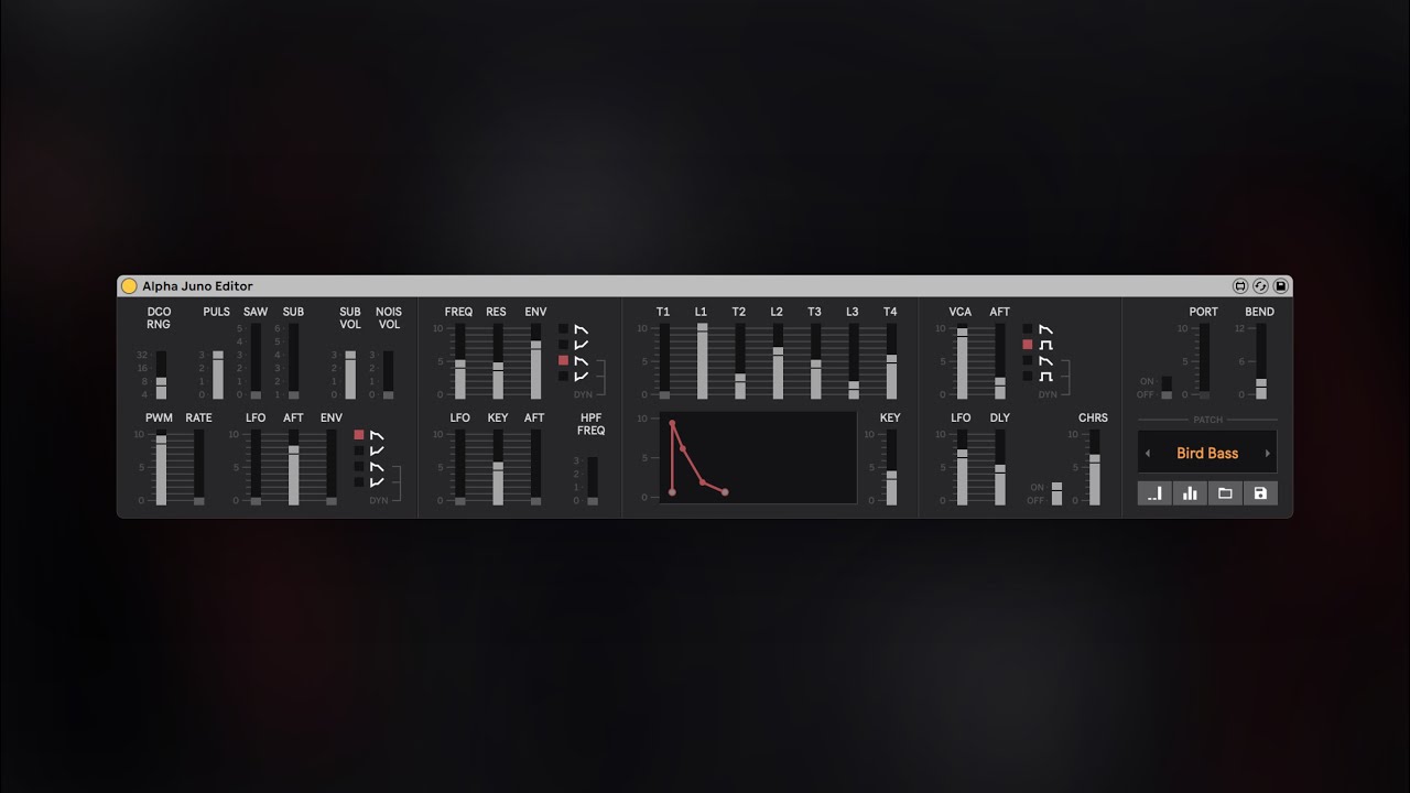 Roland Alpha Juno & MKS-50 Editor for Ableton Live - YouTube