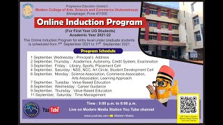 Modern College Induction Program - 2021 (2 Sept.)