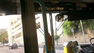 城巴短蘭 CTB Leyland Olympian 10.4m 216@90B 上石排灣道/薄扶林道 (part 2/2)
