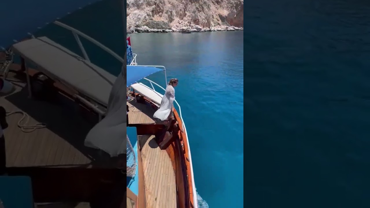 Голубая лагуна залива Адрасан Анталья Турция 