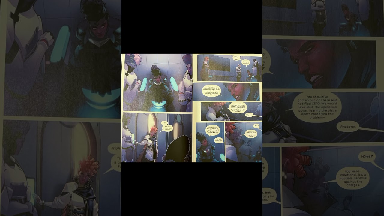 Far Sector # 10 Green Lantern Sojourner Jo Mullein discovers planet 🌎 removing emotions from people