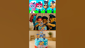 Incredibox Sprunki OC - Dr. Antel X Sheriff Labrador X Papillon Eats Cake In Real Life!