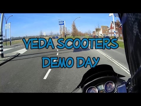 Veda Scooters demo day - YouTube