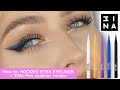 How to: HOODED EYES COLOR EYELINER | 3INA eyeliner review