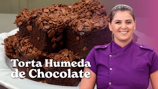 TORTA HUMEDA DE CHOCOLATE