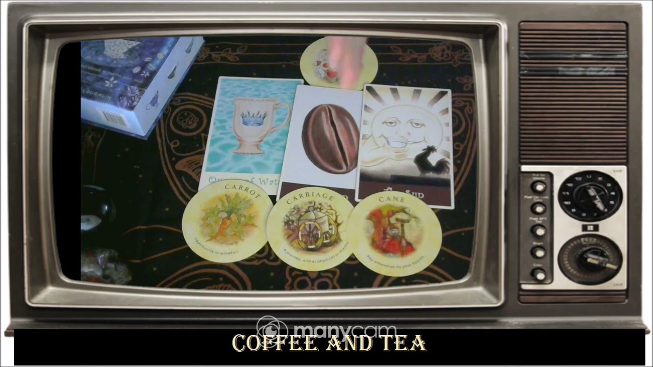 The Coffee Tarot with Tea Leaf Fortune Cards