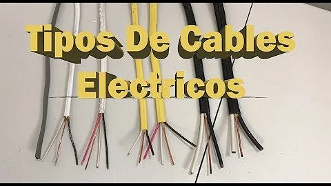 ¿Cuáles son los 3 cables principales?