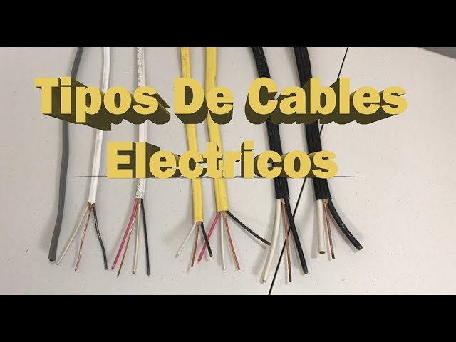 Guía rápida para los tipos de cables eléctricos - Electropersa