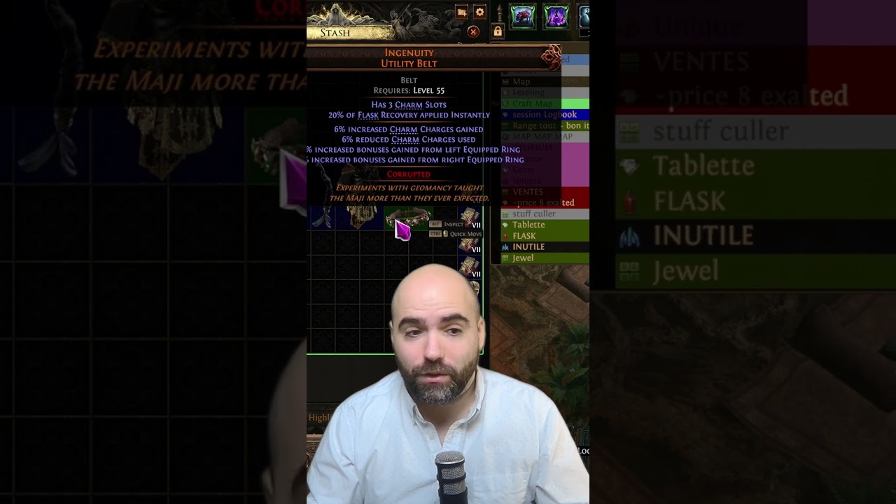 Vaal Orb, ça fais quoi sur tes items ? 