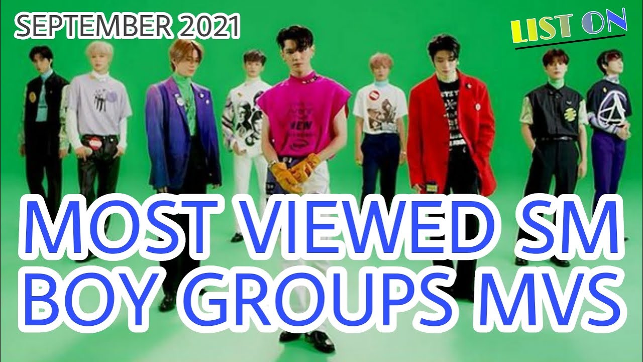 [TOP 50] Most Viewed SM Boy Groups Music Videos | September 2021