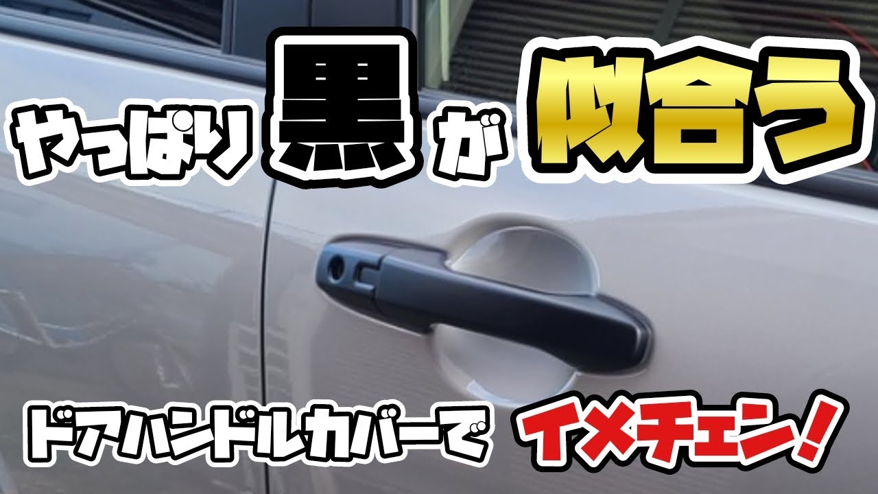 Easy for anyone] Change the RAIZE door handle from plated to a new