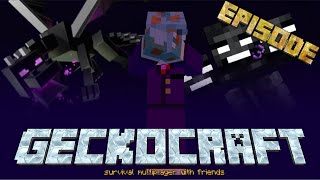 Dragons, Withers, & Elytra! (GECKOCRAFT EP: 3)