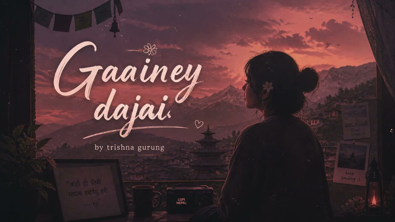 Gainey Dajai - Trishna Gurung| NEPALI LO-FI | AI Cover