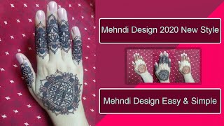 Unique Pakistani style mandala mehndi design|mehndi design 2020 new style|SF Mehndi Creations screenshot 2