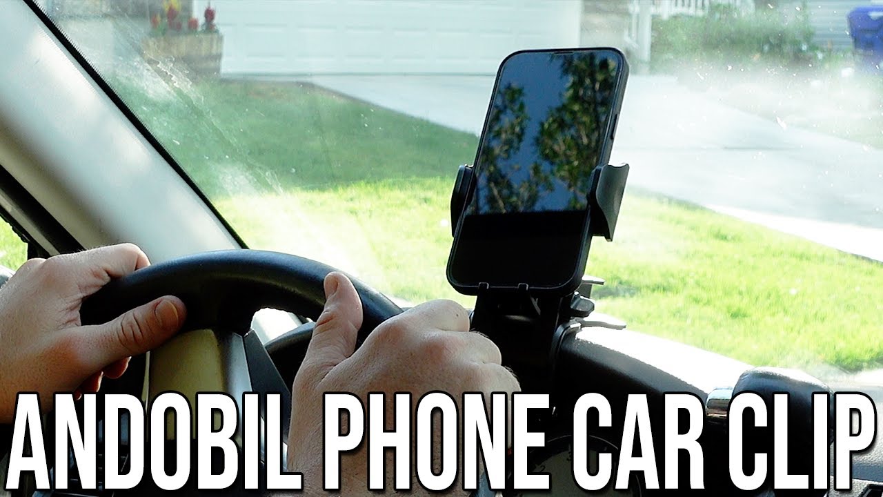 Andobil Dashboard Car Phone Clip Review 