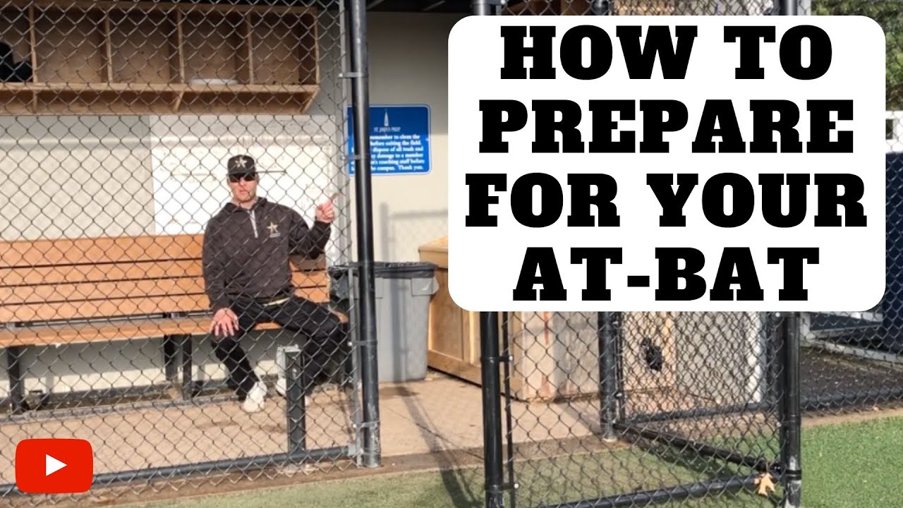 How To Prepare For Your AtBat Baseball Batting Tips YouTube