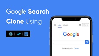 🔴  Google Search Clone using React, Typescript and Tailwind CSS -  in Tamil