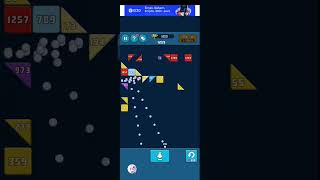 Bricks vs Balls Breaker Classic Gameplay #bricksbreaker #bricksball screenshot 3