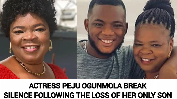 ACTRESS PEJU OGUNMOLA BREAK SILENCE FOLLOWING THE LOSS OF HER ONLY SON 
