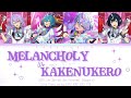 [ES!!] Melancholy wo Kakenukero &hearts;| Special for Princess | Color Coded Lyrics KAN/ ROM/ ENG/ VIE