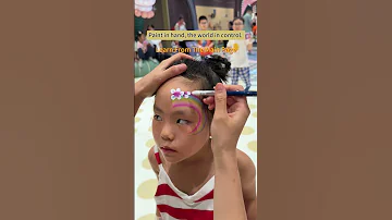 Paint Your Baby S Face With A Rainbow Makeup Art Painting 