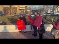 Anti Trump and anti deportation protest in Lakewood NJ